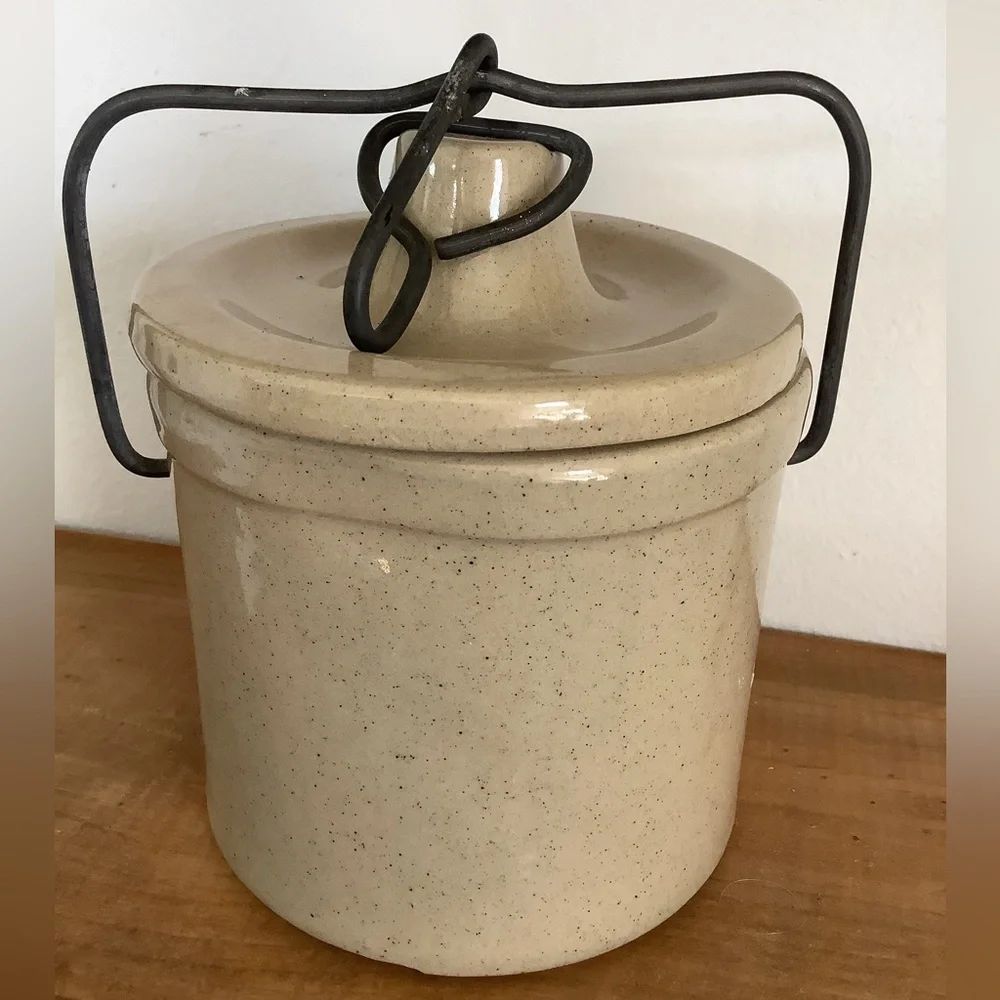 The Great Seal of the United States of America 🇺🇸 Vintage Cheese Crock